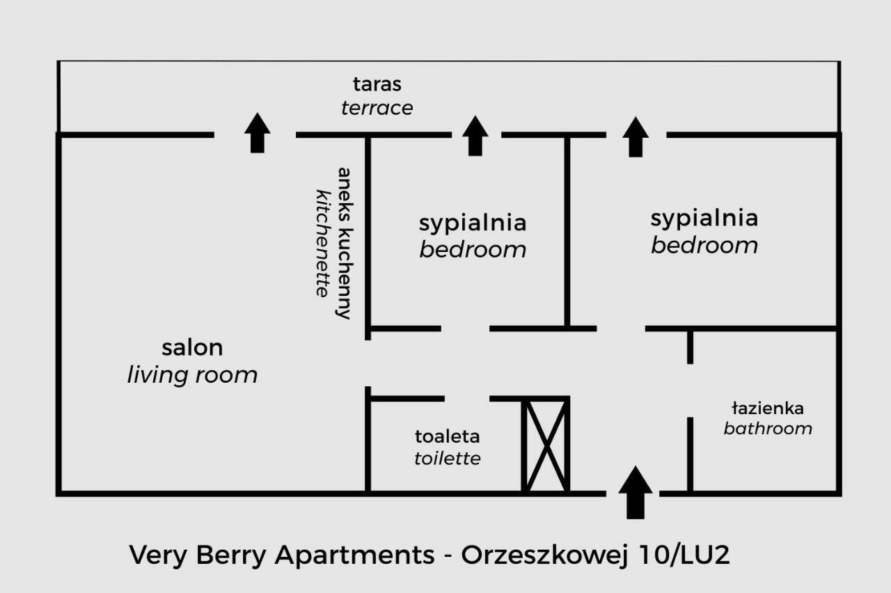 Very Berry - Orzeszkowej 10 - MTP Apartment, parking, balcony, check in 24h Poznań Buitenkant foto